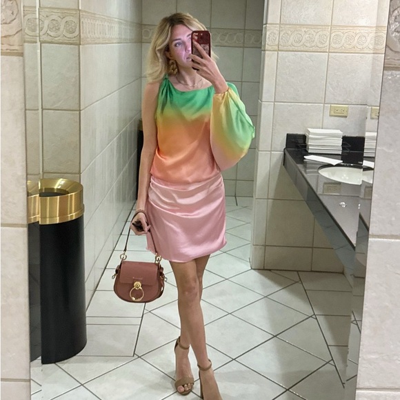 Baobab Collection Gradient Dress - Green, Yellow, Pink - Picture 4 of 4